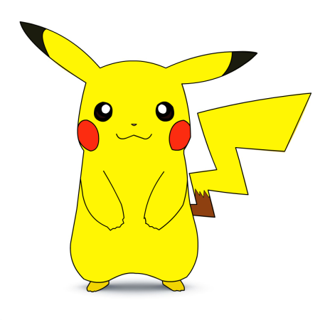 Pikachu сбоку