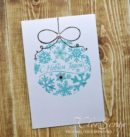 Идеи открыток на новый год фломастерами