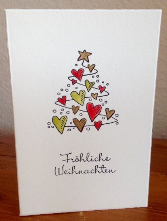 Маленькие открытки на новый год