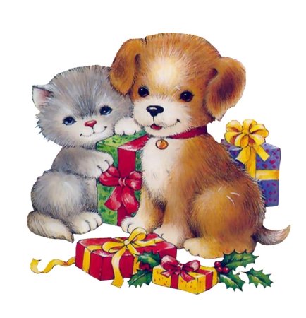 Открытки со зверюшками для детей