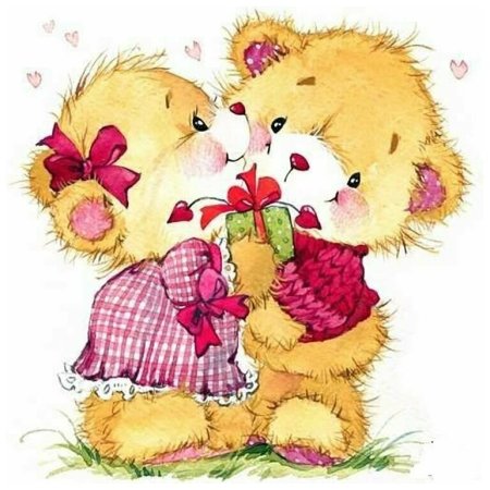 Открытки с мишками