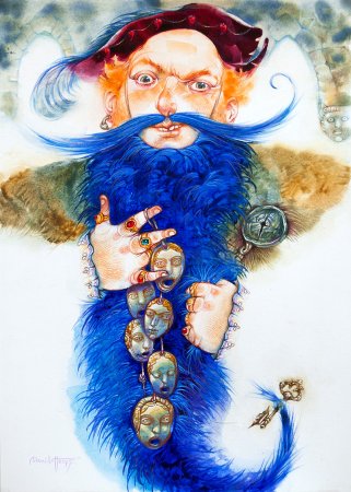 Братья Гримм синяя борода