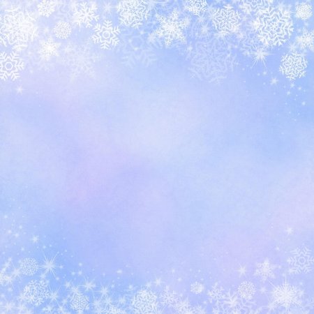 Новогодний фон снежинки