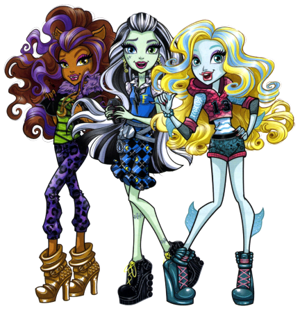 Дракулаура Клодин Вульф Фрэнки Штейн