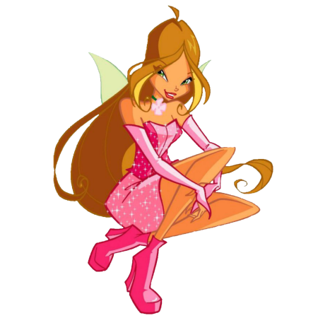 Винкс первое превращение Флоры