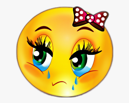 Смайлик девочка