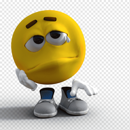 Грустный смайлик