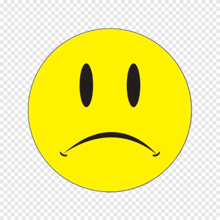 Грустный смайлик