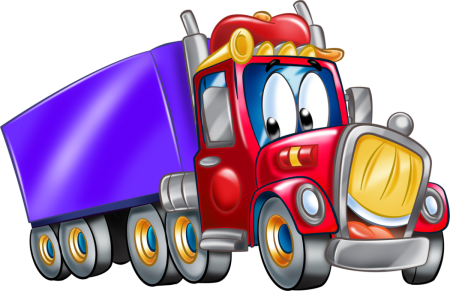 Мультяшный грузовик