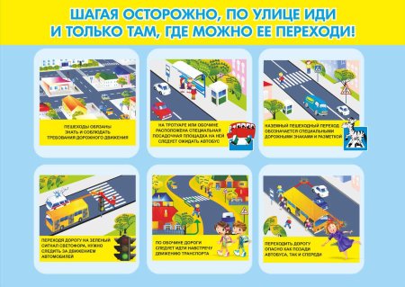 Правила дорожного движения для детей