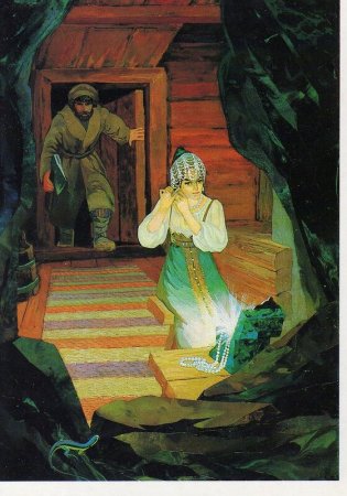 Бажов хозяйка Малахитовая шкатулка
