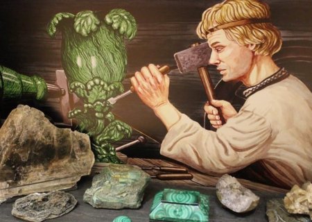 Данила мастер Малахитовая шкатулка