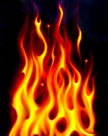 Языки пламени