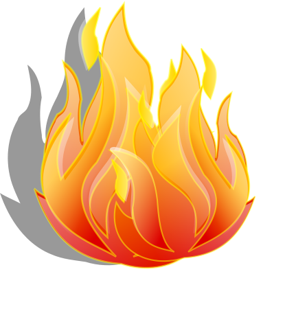 Огонь рисунок