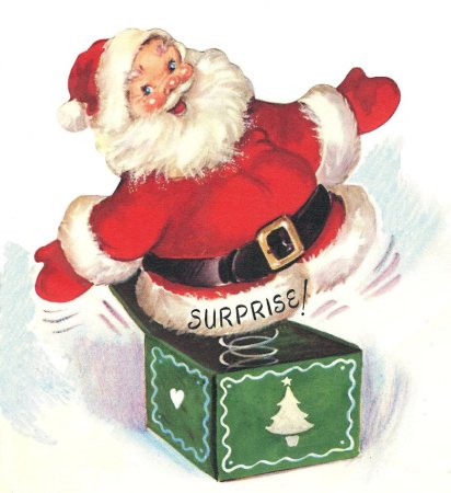 Винтажные деды Морозы