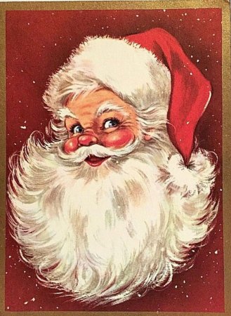 Дед Мороз ретро