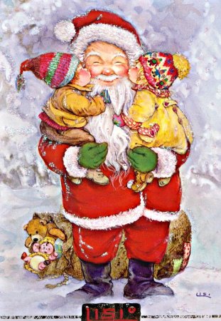 Лизи Мартин Рождество Санта