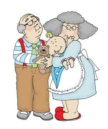 Бабушка и дедушка картинки для детей
