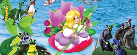 Герои сказки Дюймовочка Андерсена