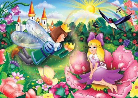 Сказки Андерсена Дюймовочка