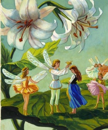 Ханс христиан Андерсен Дюймовочка