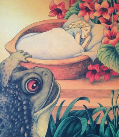 Андерсен Дюймовочка и Жабы