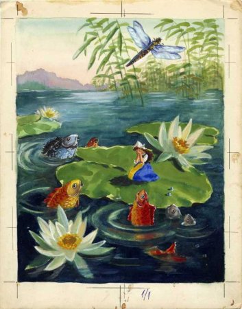 Дюймовочка Ханс Кристиан