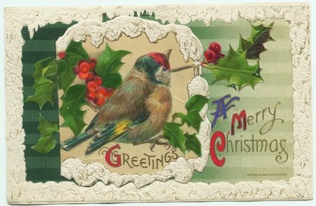 Рождественская открытка в Великобритании