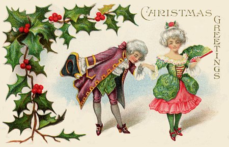 Рождественская открытка в Англии