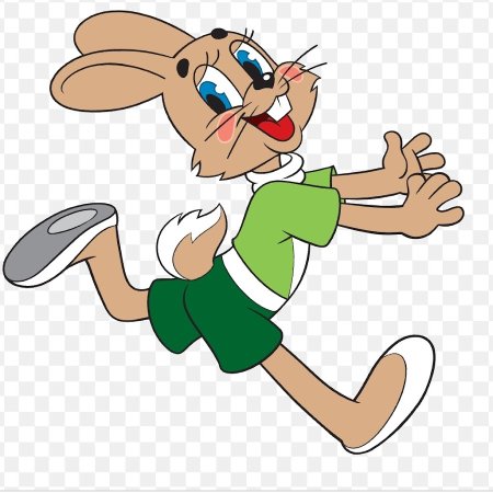 Ну погоди заяц убегает