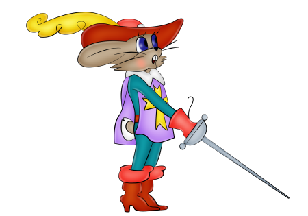 Ну погоди заяц Мушкетер