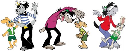 Волк и заяц ну погоди