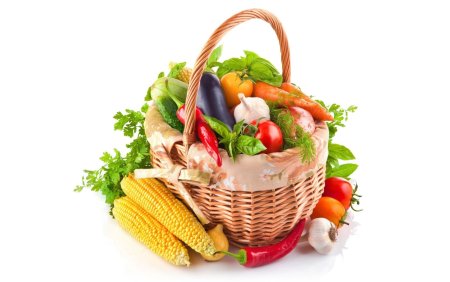 Корзинка с овощами
