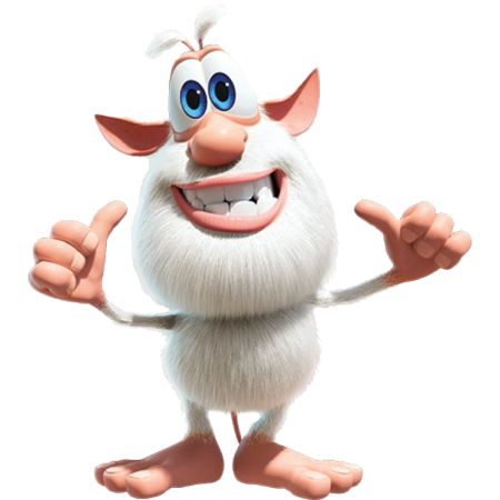 Герои мультика Буба