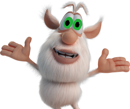 Герои мультика Буба