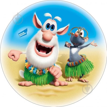 Буба на белом фоне