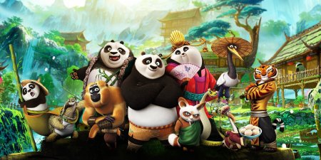 Герои мультика кунг фу Панда