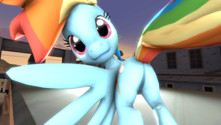 Rainbow Dash Pony SFM r34