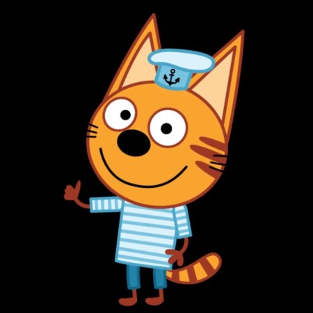 Кот Коржик из три кота