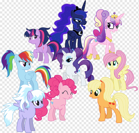 Родители mane6 МЛП