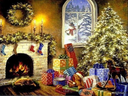 Новый год картина