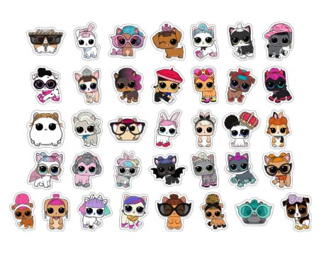 Бумажные питомцы ЛОЛ