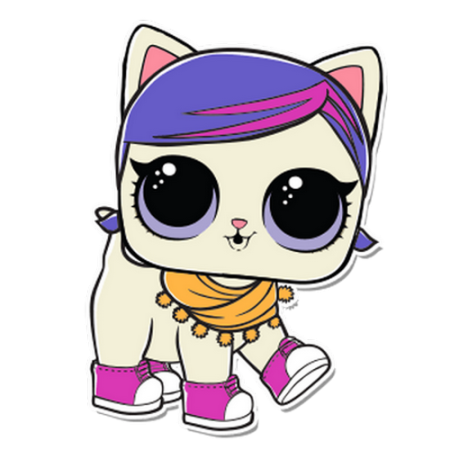 ЛОЛ питомцы цветные