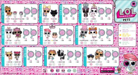 Куклы ЛОЛ 4 серия Декодер петс 2 волна