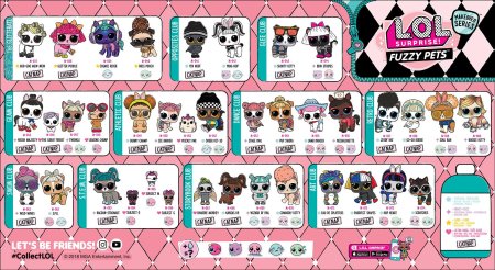 Питомцы Fuzzy 2 волна куклы ЛОЛ
