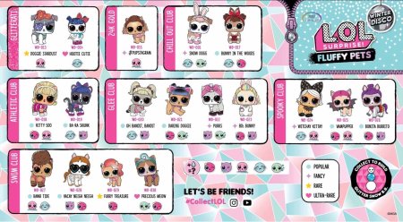 Куклы ЛОЛ fluffy Pets