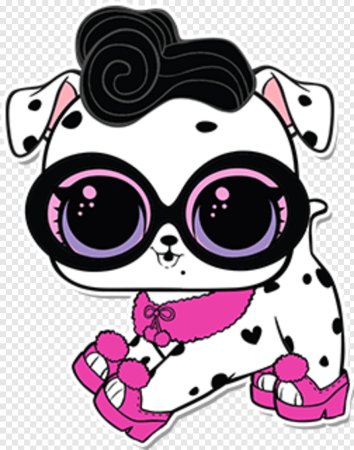 Куклы ЛОЛ питомцы далматинец