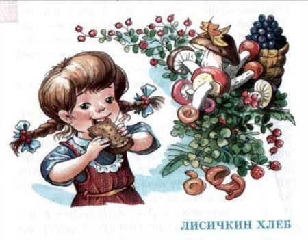 Пришвин Лисичкин хлеб иллюстрации