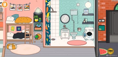 Комнаты в toca World