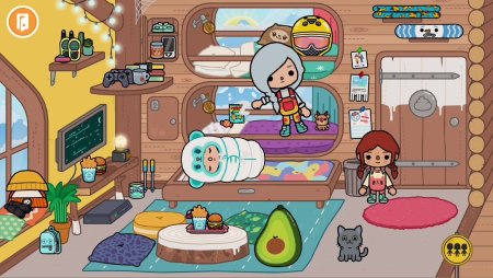 Toca Life World бассейне